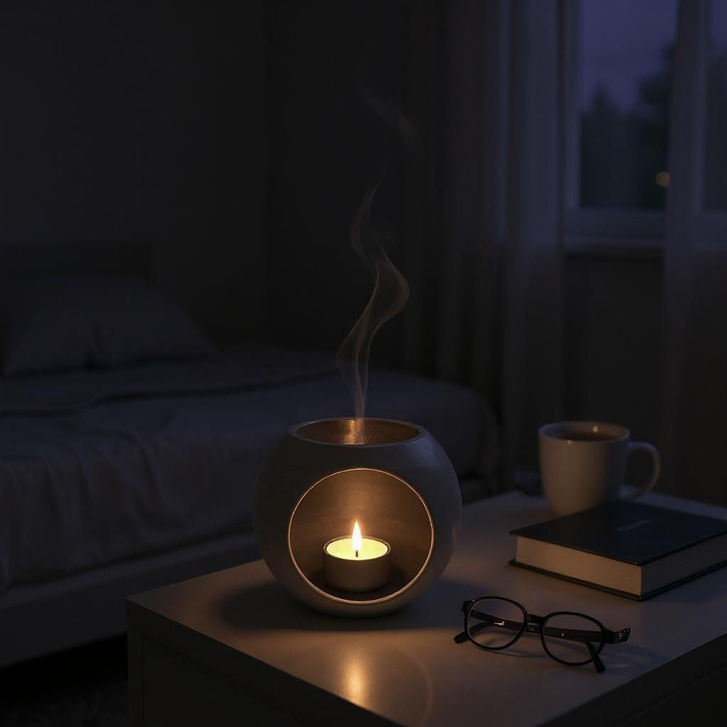 Klotformad Ljuslykta – Minimalistisk Design