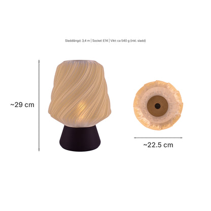 Bruma – Designlampa i mjuka rörelser