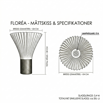 Floréa – Skulptural designlampa med blommande formspråk