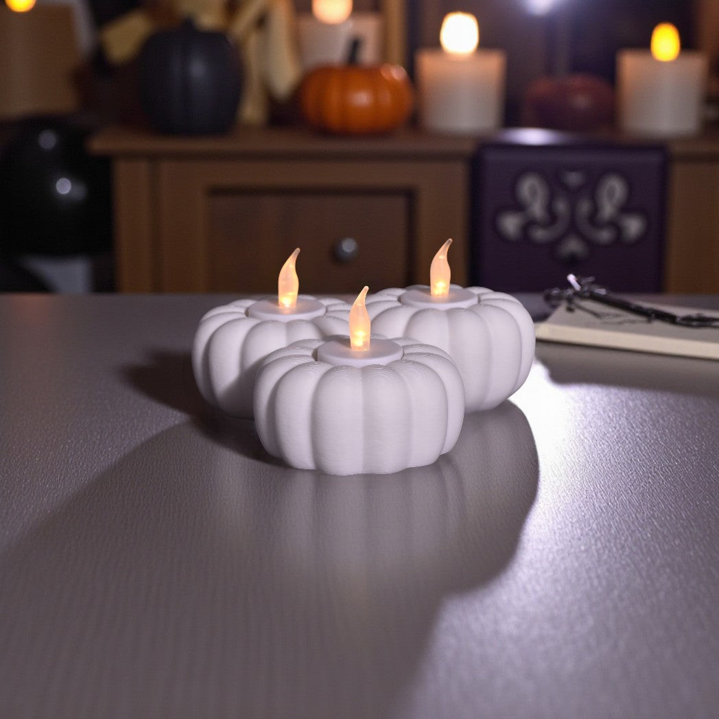 Pumpkin Trio – LED-teljushållare