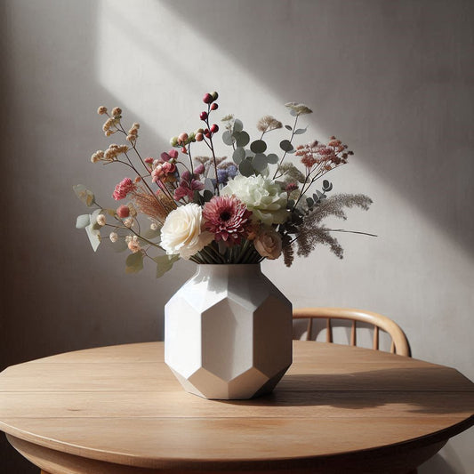 Åttakantig Vas – Modern Geometri
