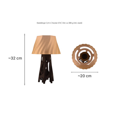 Vertex – Designlampa med grafisk elegans